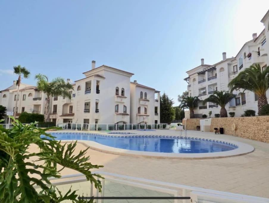 Soleado Apartamento Con Piscina Y Terraza Privada. El Albir Exterior photo